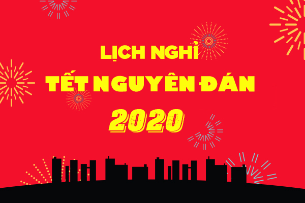 Thông báo lịch làm việc trước tết Nguyên đán 2020